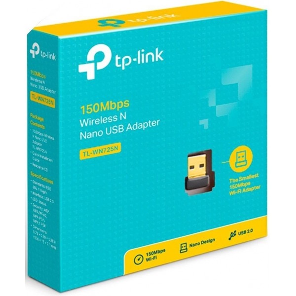 TOPLINK Clé Wifi TopLink - N150 - USB - Noir –