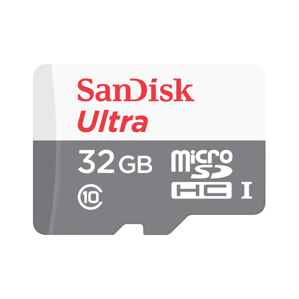 CARTE MÉMOIRE 32GB - SANDISK - MICROSD UHS-I