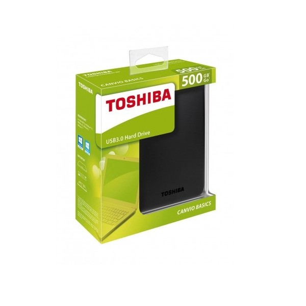 DISQUE DUR EXTERNE 500 GB TOSHIBA