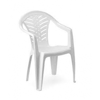 pro garden – malibu chaise blanche