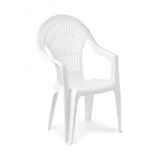 pro garden vega chaise blanche