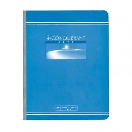 CAHIER BROCHE 17*22 192PAGES SEYES 70GRS