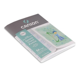 CAHIER CANSON 17*22. 64PAGES ( POESIE+CHANT) 120GRS