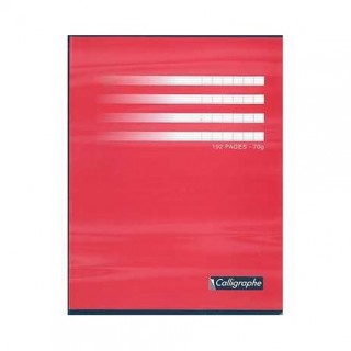CAHIER COLLE 17*22. 192PAGES SEYES 70GRS