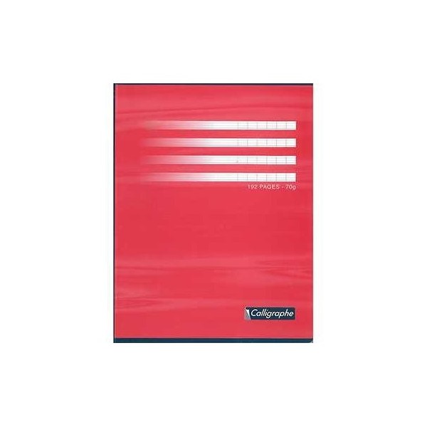 CAHIER COLLE 17*22. 192PAGES SEYES 70GRS