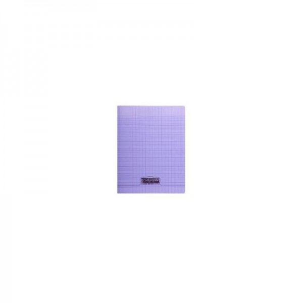 CAHIER PIQUE 17x22 VIOLET 48P SEYES 8000 POLYPRO