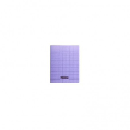 CAHIER PIQUE 17x22 VIOLET 48P SEYES 8000 POLYPRO