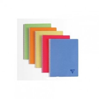 CAHIER SPIRAL A4 180PAGES SEYES POLYPROPYLENE