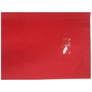PROTEGE CAHIER 24*32 LUXE ROUGE