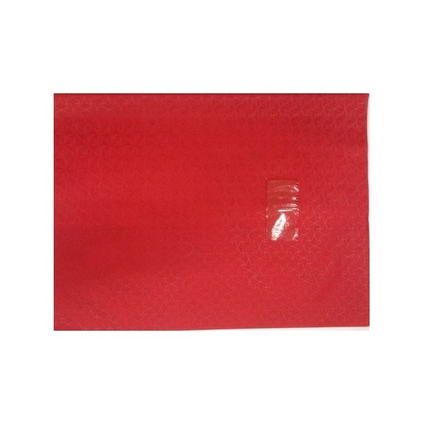 PROTEGE CAHIER 24*32 LUXE ROUGE