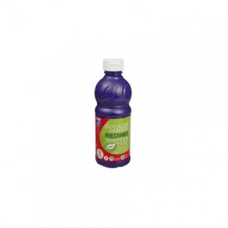 gouache liquide violet flacon 500ml
