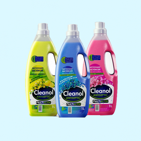 Cleanol antiseptic savon liquide et desodorisant floral