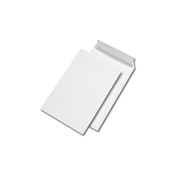 Pochette d'expédition carton blanc format A3 - 310 x 445mm