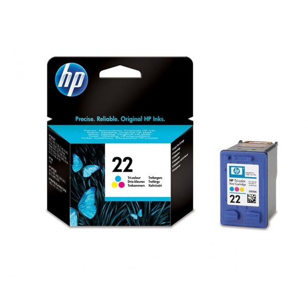 HP 21 Cartouche d’encre couleur   d’origine